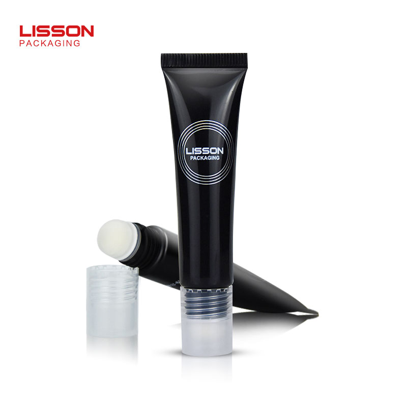 15 Ml Wholesale Soft Squeeze Makeup Tube With Flocking Head Applicator