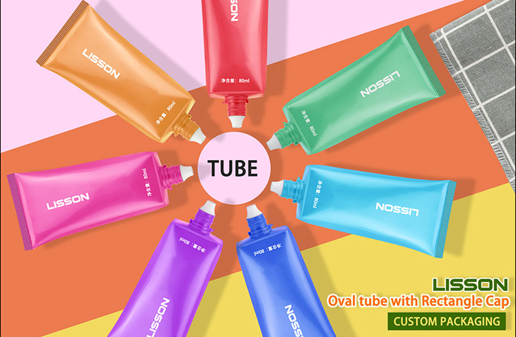 Oval Cosmetic Tube