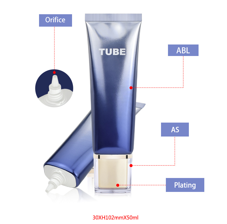 Oval Cosmetic Tube