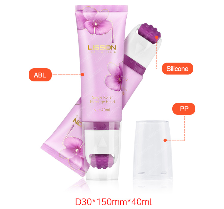 Oval Plastic Cosmetic Tube