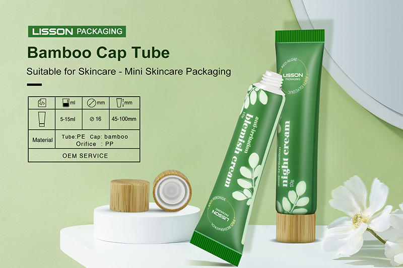Eco friendly Bamboo Cap Tube