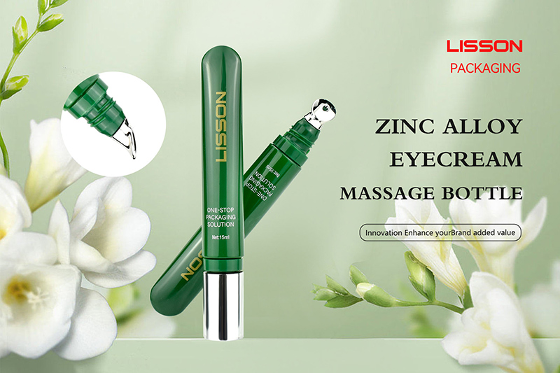 Zinc Alloy Applicator Eye Cream Bottle