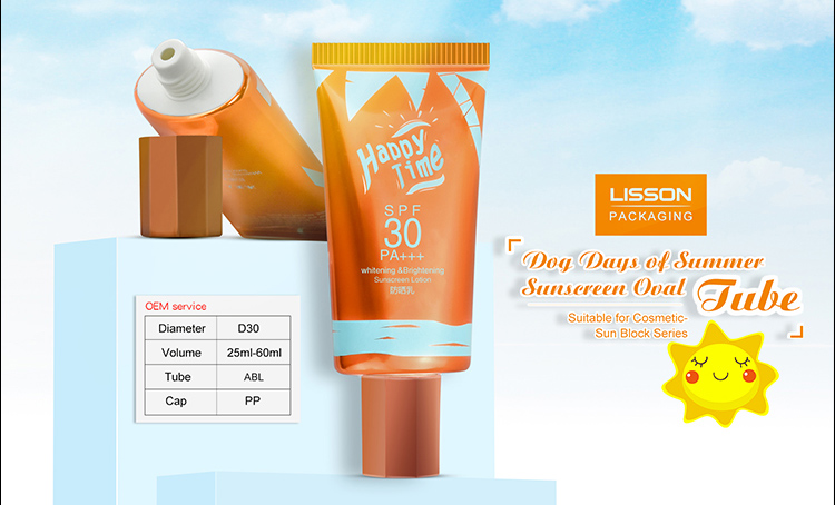 50ml Sunscreen Tube Packaging