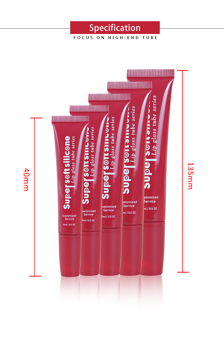 lip gloss squeeze tubes wholesale empty lip balm squeeze tubes
