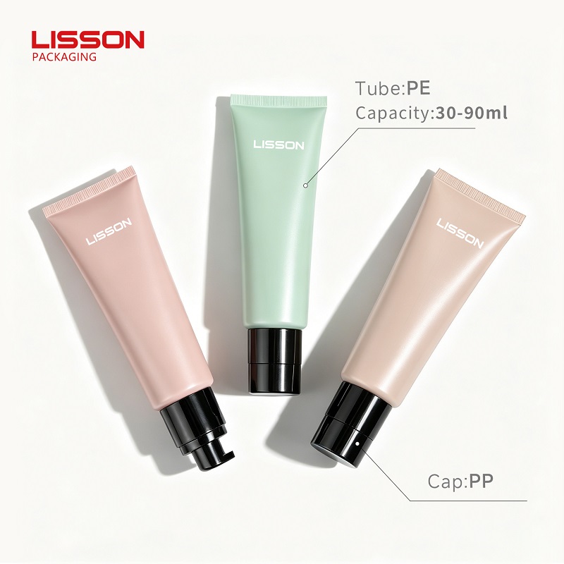 Airless Pump Cosmetic Tube