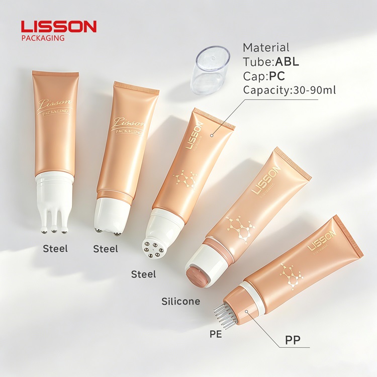 Custom Massage Applicator ABL Cosmetic Tubes