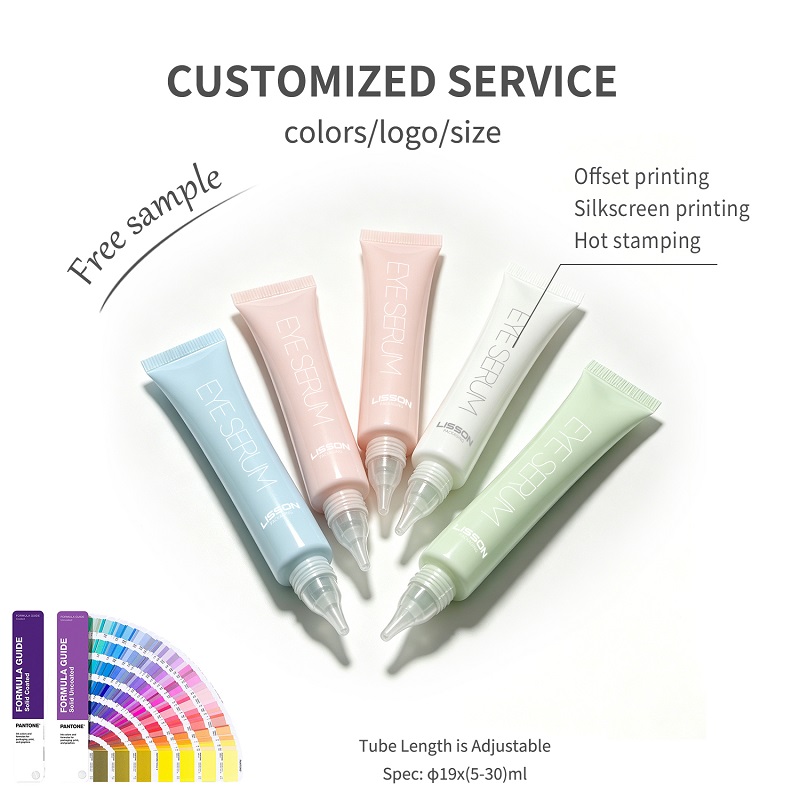 D19 Plastic Eye Serum Tube With Nozzle Cap