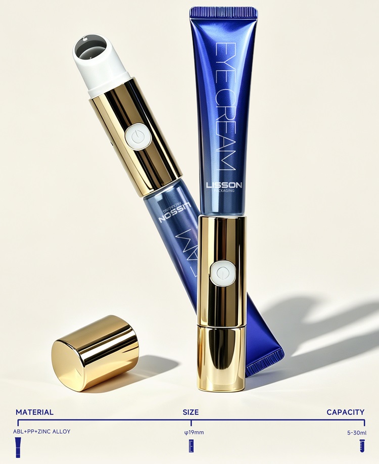 Vibration Massage Eye Cream Packaging Tube