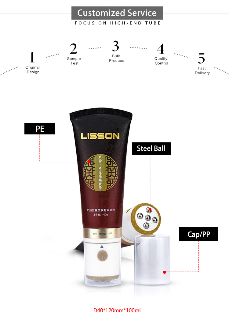 5 Steel Ball Massage Tube