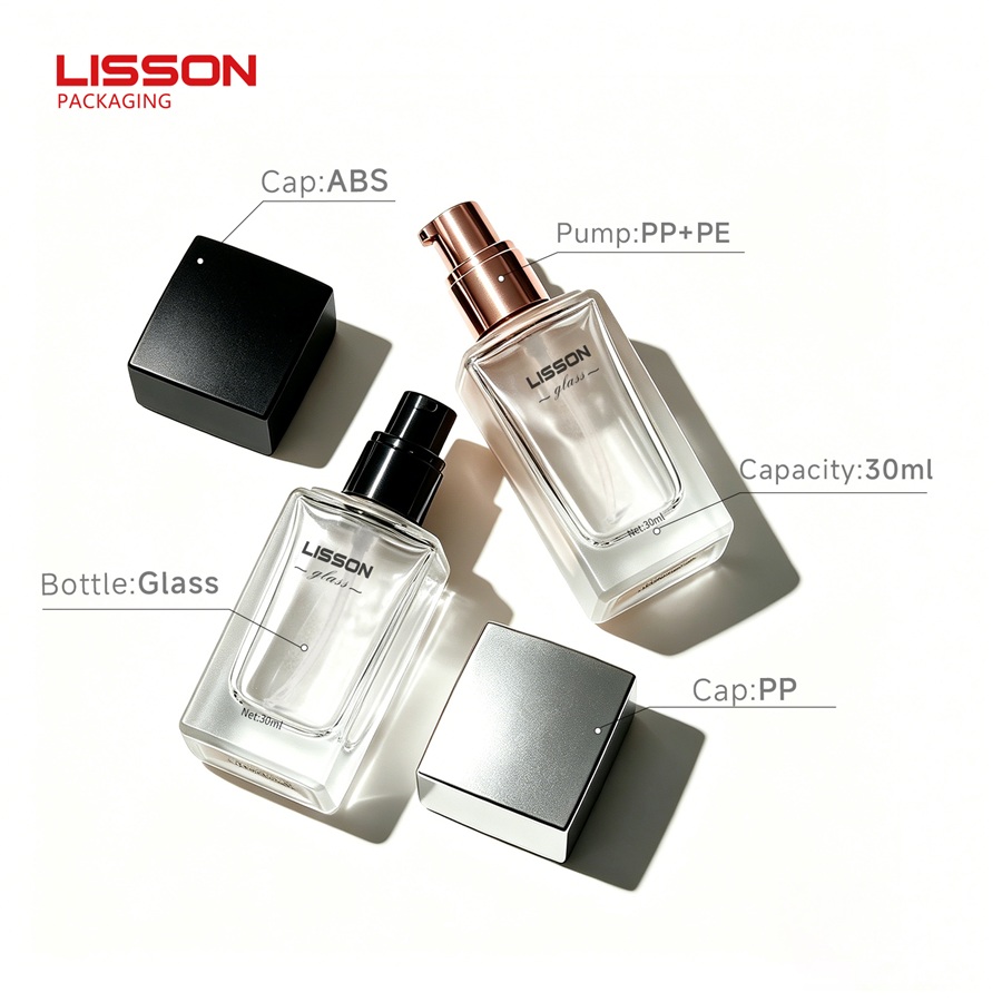 Custom Cosmetic Glass Bottle 