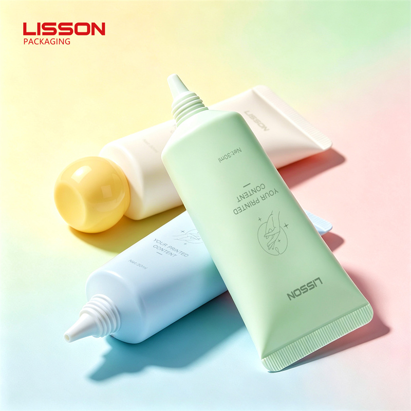 Cosmetic Nozzle Tube with Dome Screw Cap Cosmetic Nozzle Tube with Dome Screw Cap