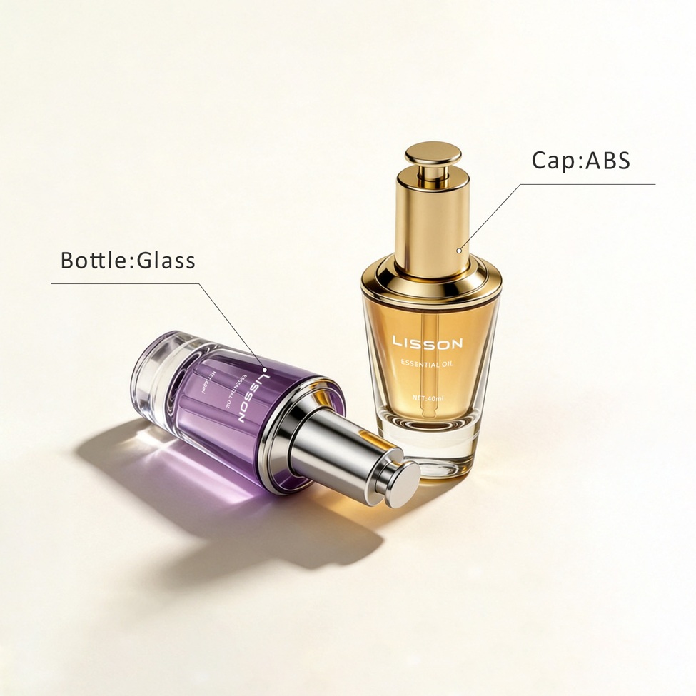 Custom Cosmetic Dropper Bottle