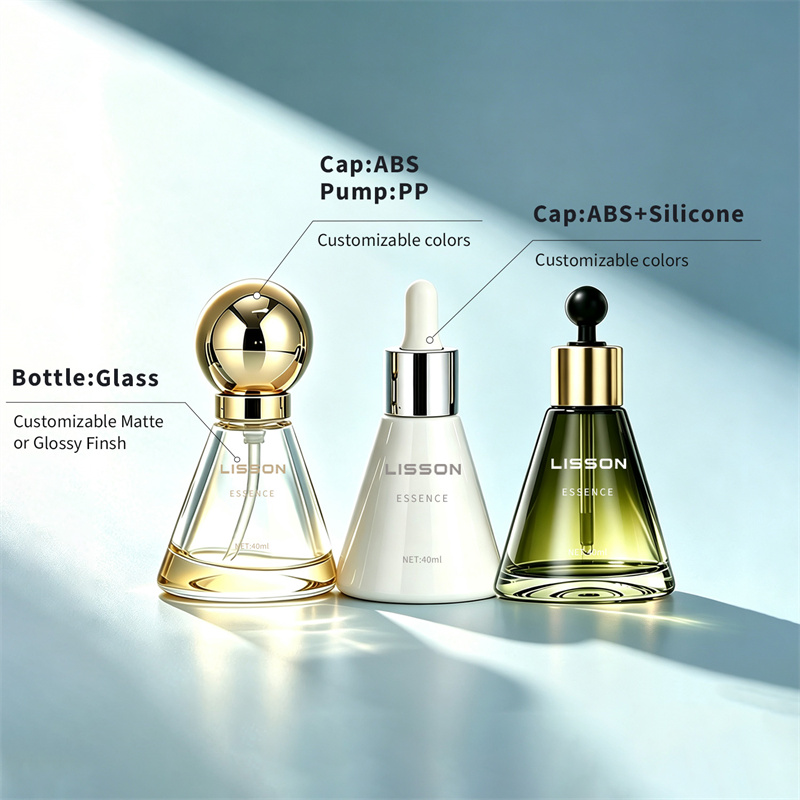  40ml conical glass dropper bottle 