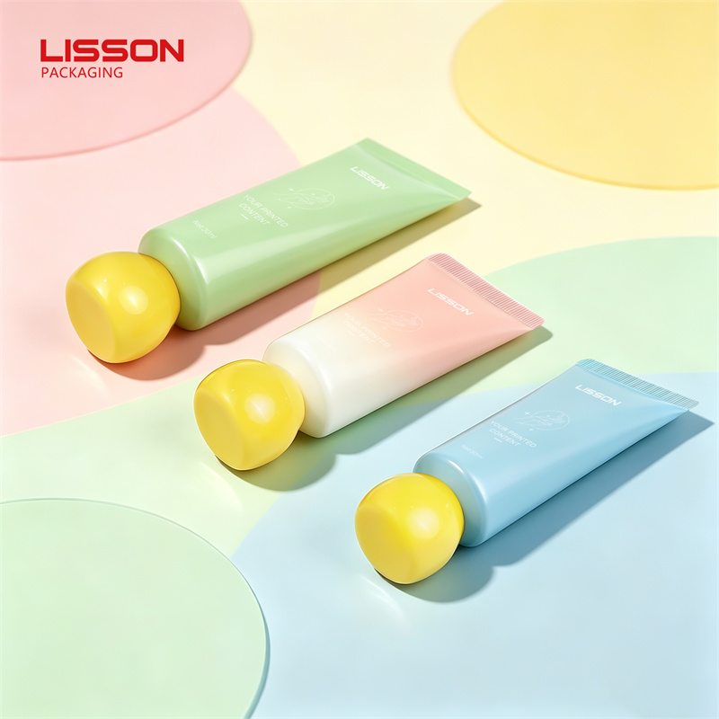 Cosmetic Nozzle Tube with Dome Screw Cap Cosmetic Nozzle Tube with Dome Screw Cap
