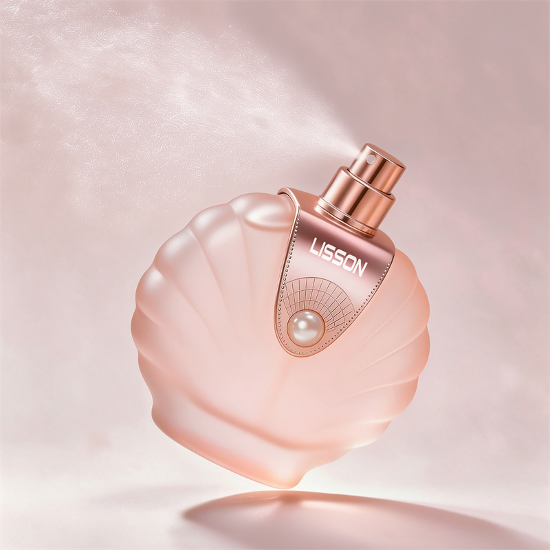 luxury glass bottle for eau de parfum