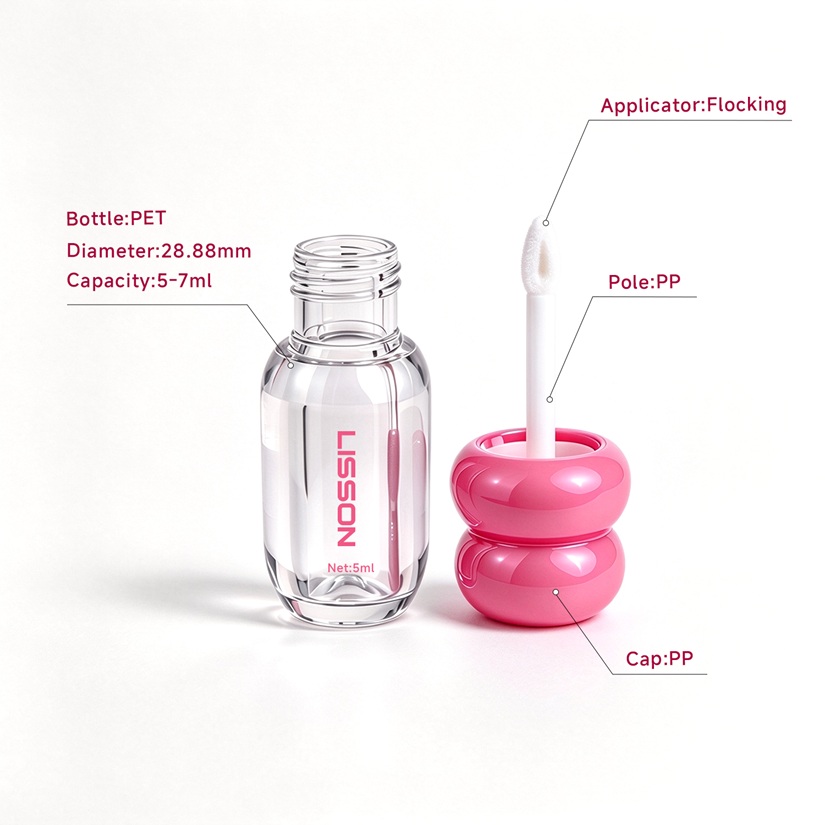 Plastic&nbsp;PET&nbsp;Lip&nbsp;Gloss&nbsp;Bottles
