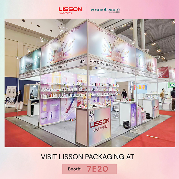 LISSON Packaging Booth 7E20 at Cosmobeaut&eacute; Indonesia