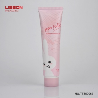 90 ml Pink Depilatory Cream Plastic Tubes