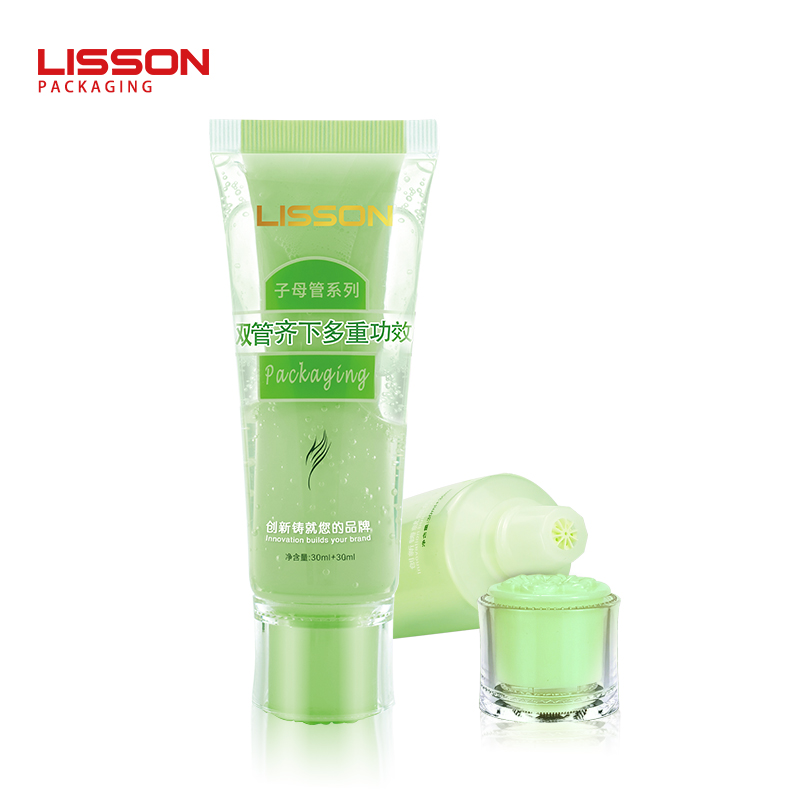 2 In 1 Plastic Tube for Skin Care