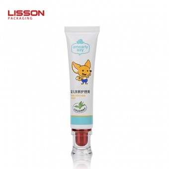 25ml Baby Care Round Gel Tube Packaging with High Transparent Cap