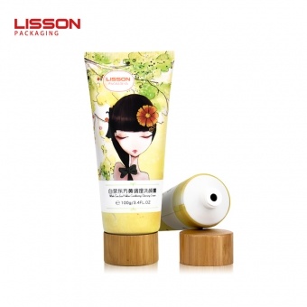 Bamboo Cosmetic Tube Packaging