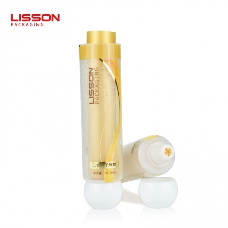 Dual Chamber Lotion Tube