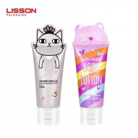 Plastic Cosmetic Tube for Hand Cream