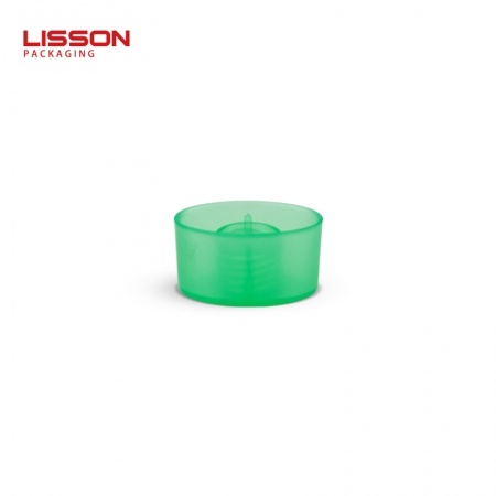 Green Oval Plastic Tube