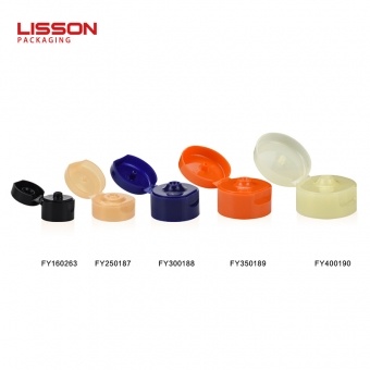 Round Plastic Cosmetic Tubes Series with Flip Top Caps