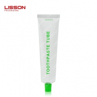 80g Toothpaste Aluminum Collapsible Tube Packaging
