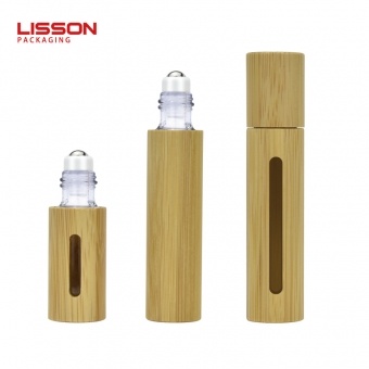 Wholesales 5ml 10ml Roller on Bottle Bamboo Sustainable Packaging
