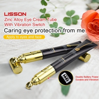 Hot Sales 20ml Clear Vibration Eye Cream Tubes with Switch Button