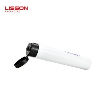 Aluminum Cosmetic Tube Packaging with Flip-top Cap