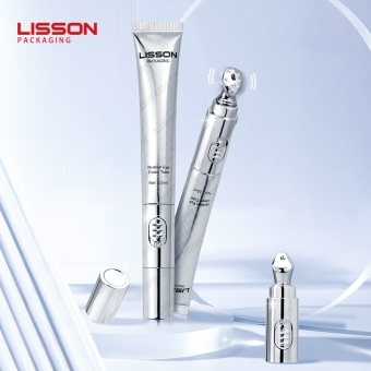 Factory Custom D19 Vibration Eye Cream Tube with Metal Applicator