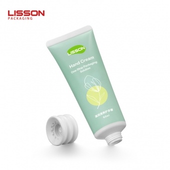 Eco 50ml Green color PCR Plastic PE Hand Cream Tube