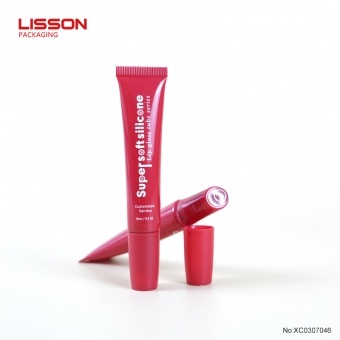 Custom Lip Care Product Tube w/ 0° Degree Soft Silicone Applicator