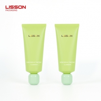 Custom Cosmetic Tube with Sphere Cap