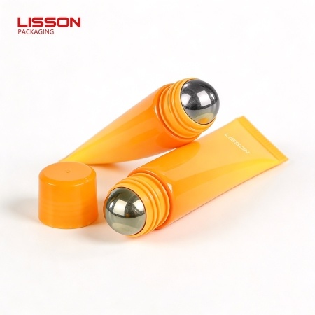 Squeeze Plastic Tube with Stainless Steel Roller Ball