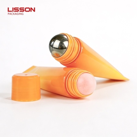 Squeeze Plastic Tube with Stainless Steel Roller Ball