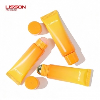 Squeeze Plastic Tube with Stainless Steel Roller Ball