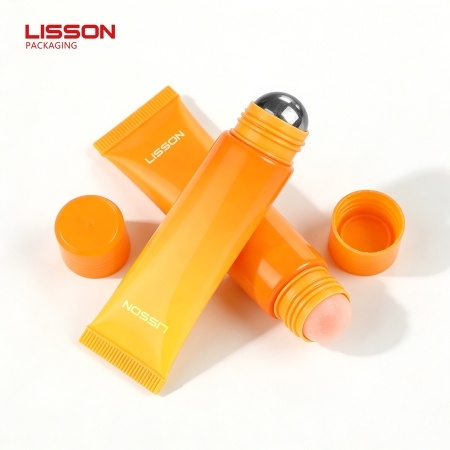 Squeeze Plastic Tube with Stainless Steel Roller Ball