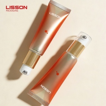 Stainless Steel Roller Ball Airless Pump Cosmetic Tube
