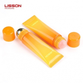 Squeeze Plastic Tube with Stainless Steel Roller Ball