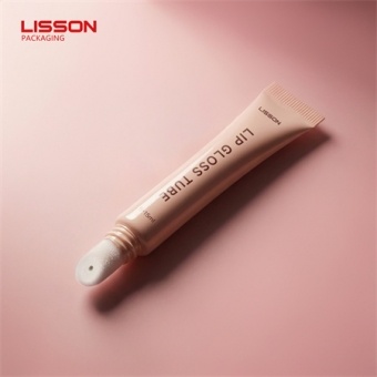 Professional Flocked Tip Lip Gloss Squeeze Tube