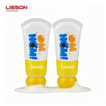 Cute Spherical Cap Squeeze Tubes for Kids Skincare