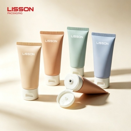 Cosmetic Tube With Flip Top Cap