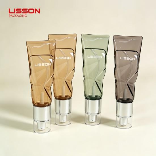 Luxury Clear PETG Plastic Cosmetic Tube