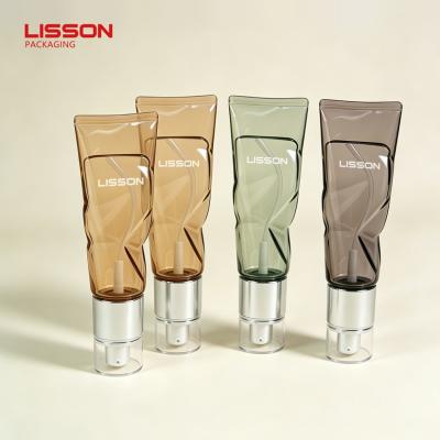 Luxury Clear PETG Plastic Cosmetic Tube