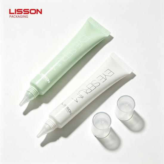 Empty PE Plastic Eye Cream Tube With Dropper