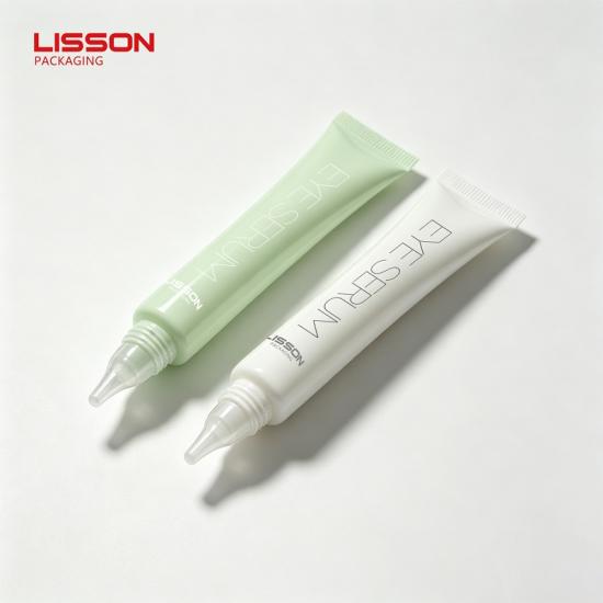 Empty PE Plastic Eye Cream Tube With Dropper
